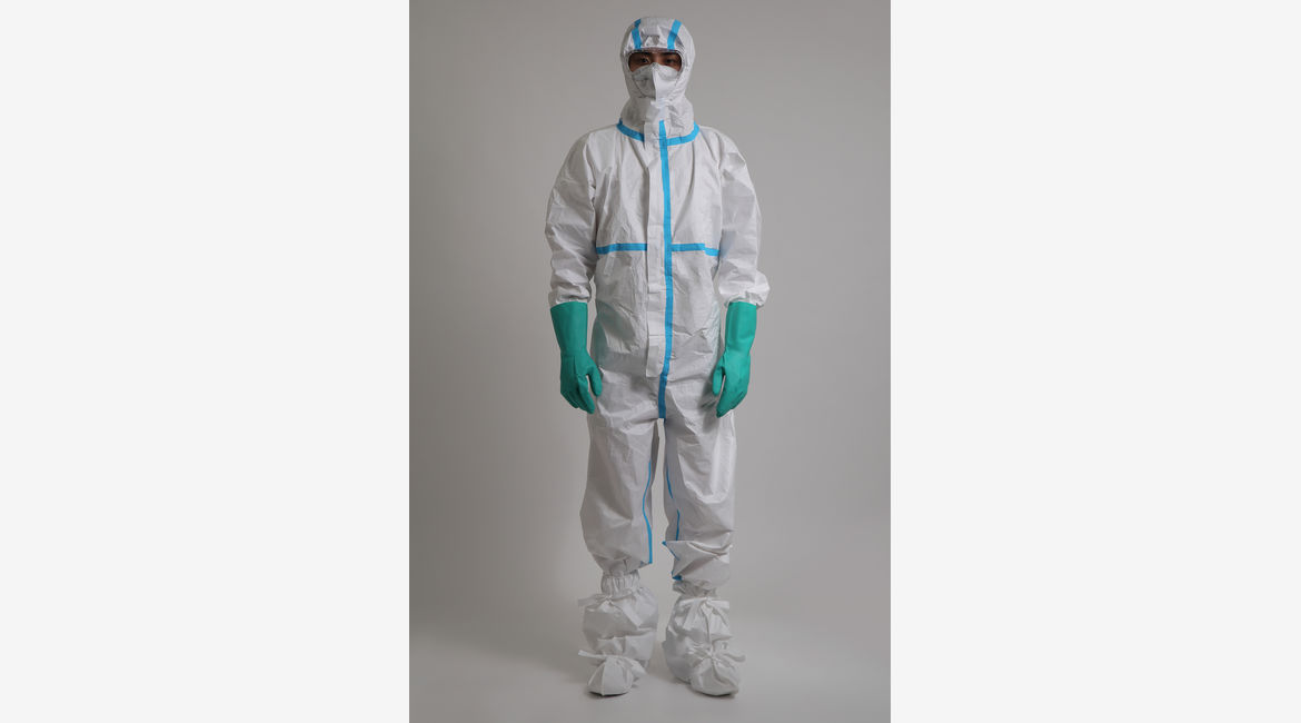 備蓄用使い捨て防護服セットの卸売 サニーブルースカイ株式会社
