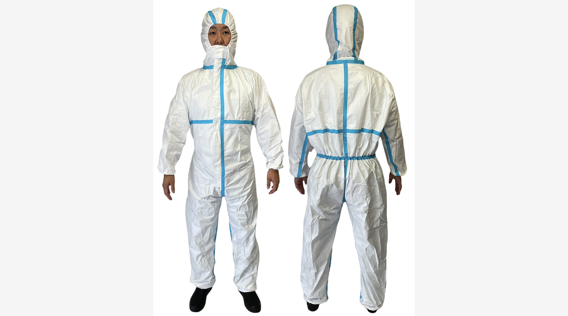 備蓄用使い捨て防護服セットの卸売 サニーブルースカイ株式会社